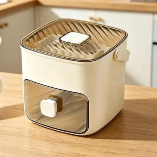 Large Capacity Double-Layer Portable Ice Box