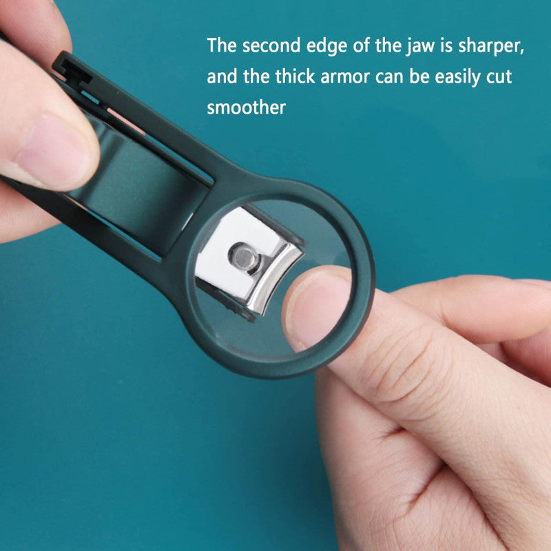 Nail Clippers With Magnifying Glass & Light