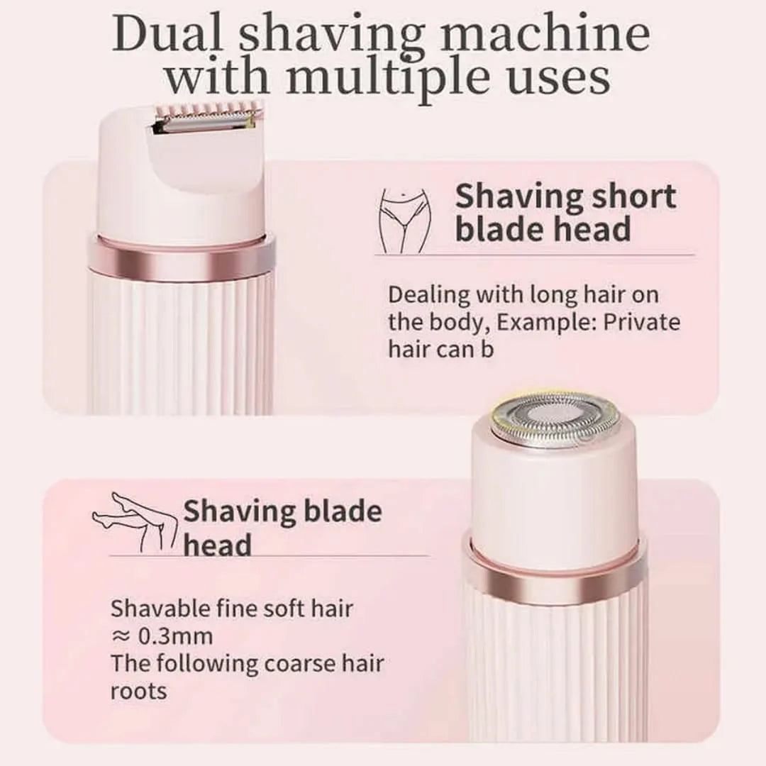 High Quality Dual Head Rechargeable Hair Removal