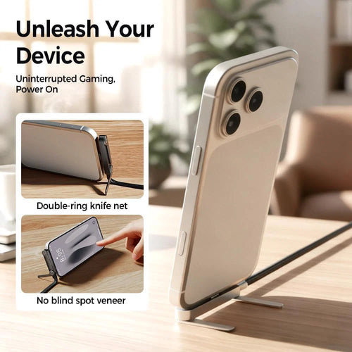 2 In 1 Cable With Mobile Stand, Charging Cable With Phone Bracket and Stand