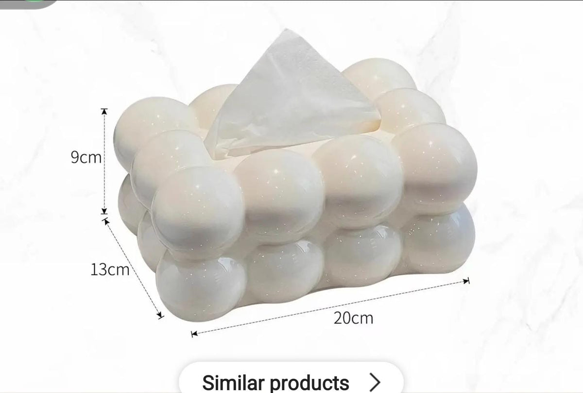 Bubble Tissue Box – Cloud Design Tissue Holder