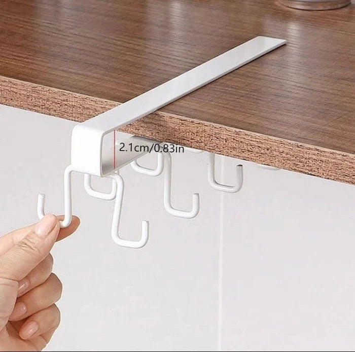 Stainless Steel Cabinet Hook Rack