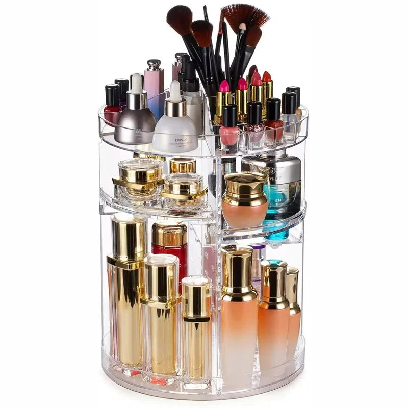 Cosmetic Organizer – Diamond 360 Rotation