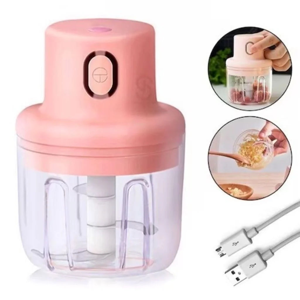 Electric garlic chopper