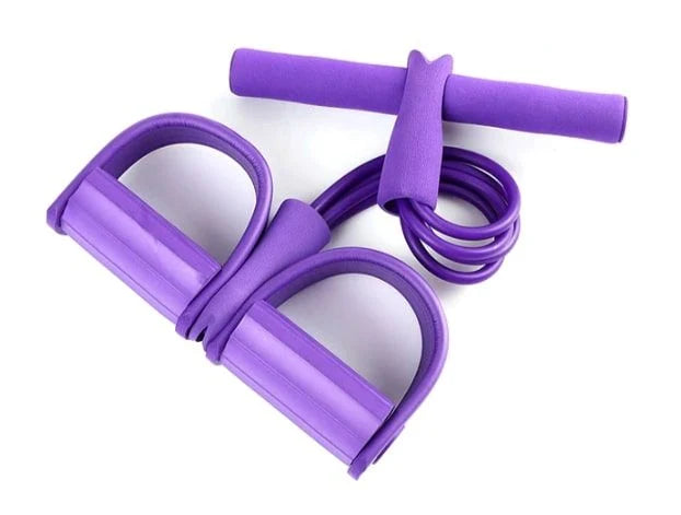 Multifunction Pedal Resistance Band Exerciser – Full Body Workout Toning Band
