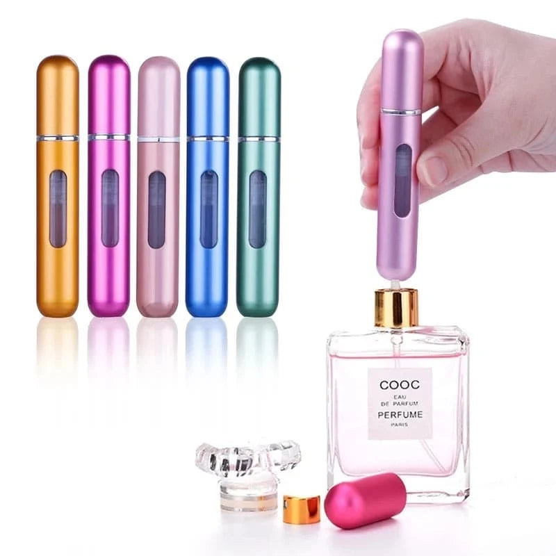 Refillable Perfume Atomizer Pack of 3 ( Multi color )