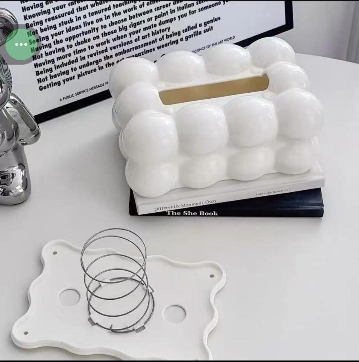 Bubble Tissue Box – Cloud Design Tissue Holder