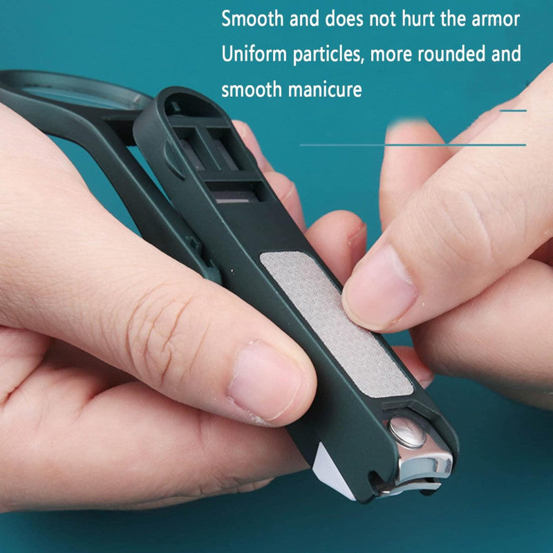 Nail Clippers With Magnifying Glass & Light