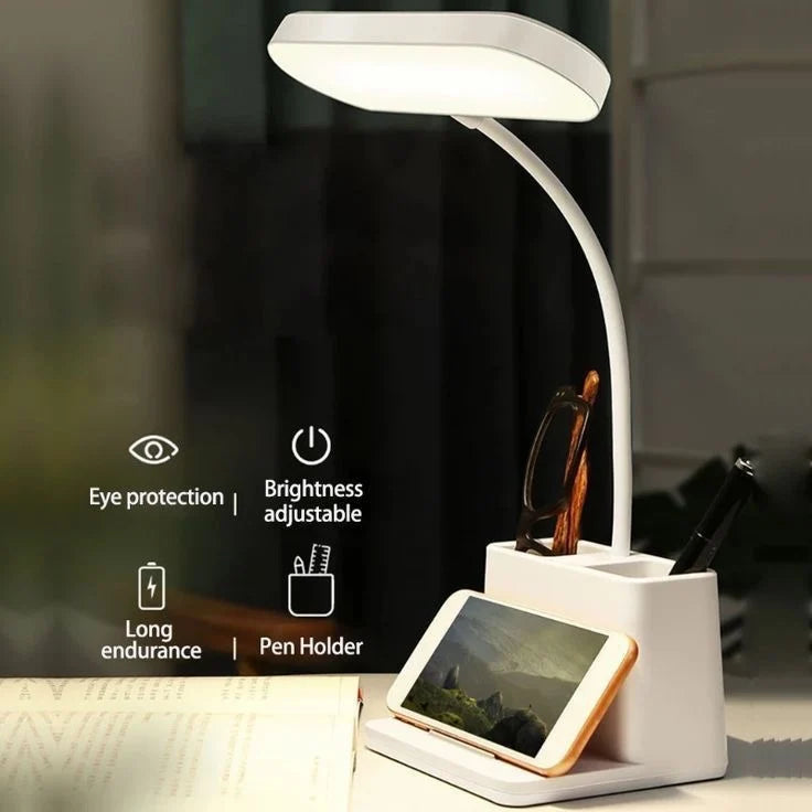 LED Desk Lamp with pen holder