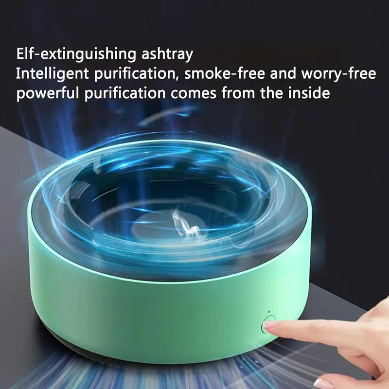 SMOKELESS ASHTRAY – 2 IN 1 AIR PURIFIER | SMOKE GRABBER ASH TRAY