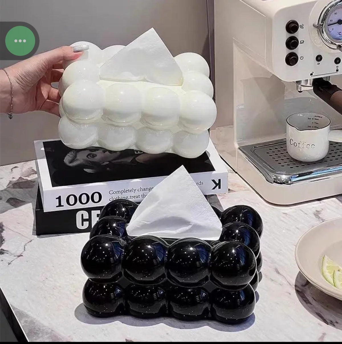 Bubble Tissue Box – Cloud Design Tissue Holder