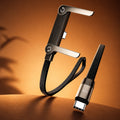 2 In 1 Cable With Mobile Stand, Charging Cable With Phone Bracket and Stand