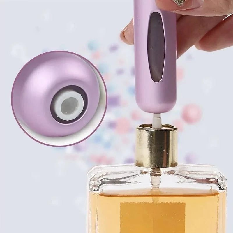 Refillable Perfume Atomizer Pack of 3 ( Multi color )
