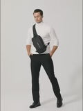 Anti-theft Crossbody Shoulder Backpack | Crossbody Back Pack Waterproof 100%