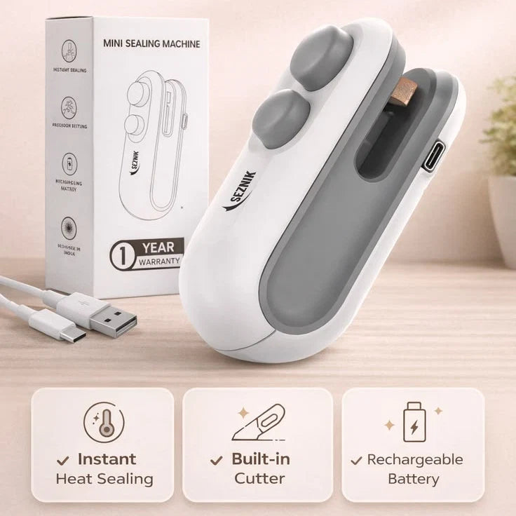 Rechargeable bag sealer
