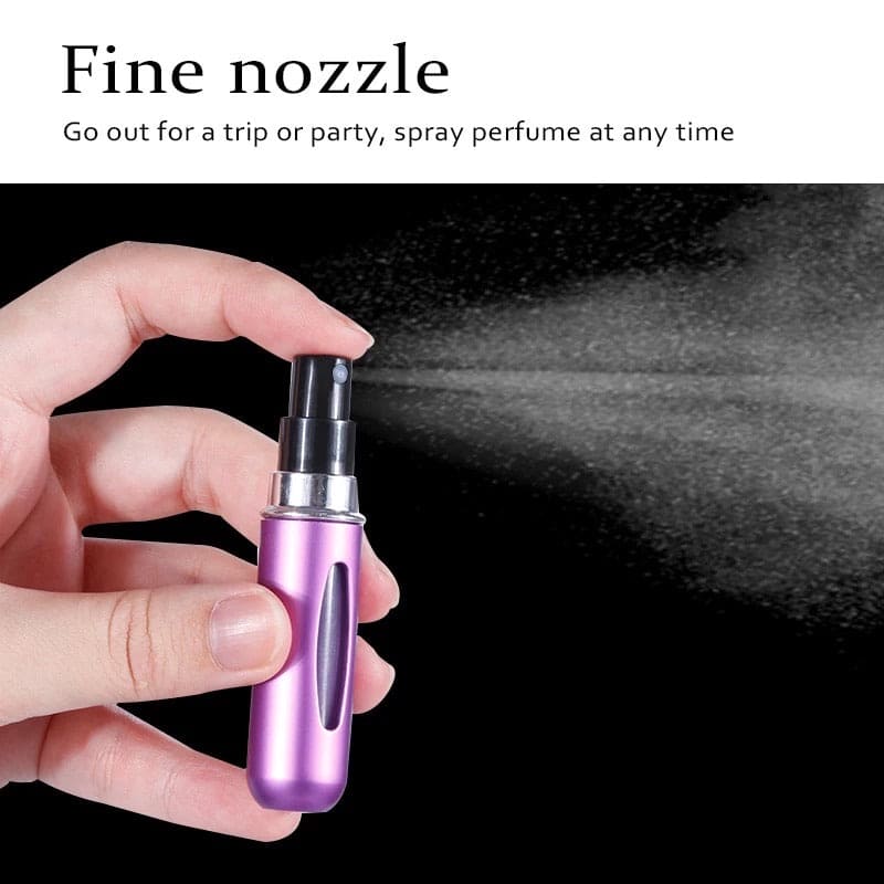 Refillable Perfume Atomizer Pack of 3 ( Multi color )