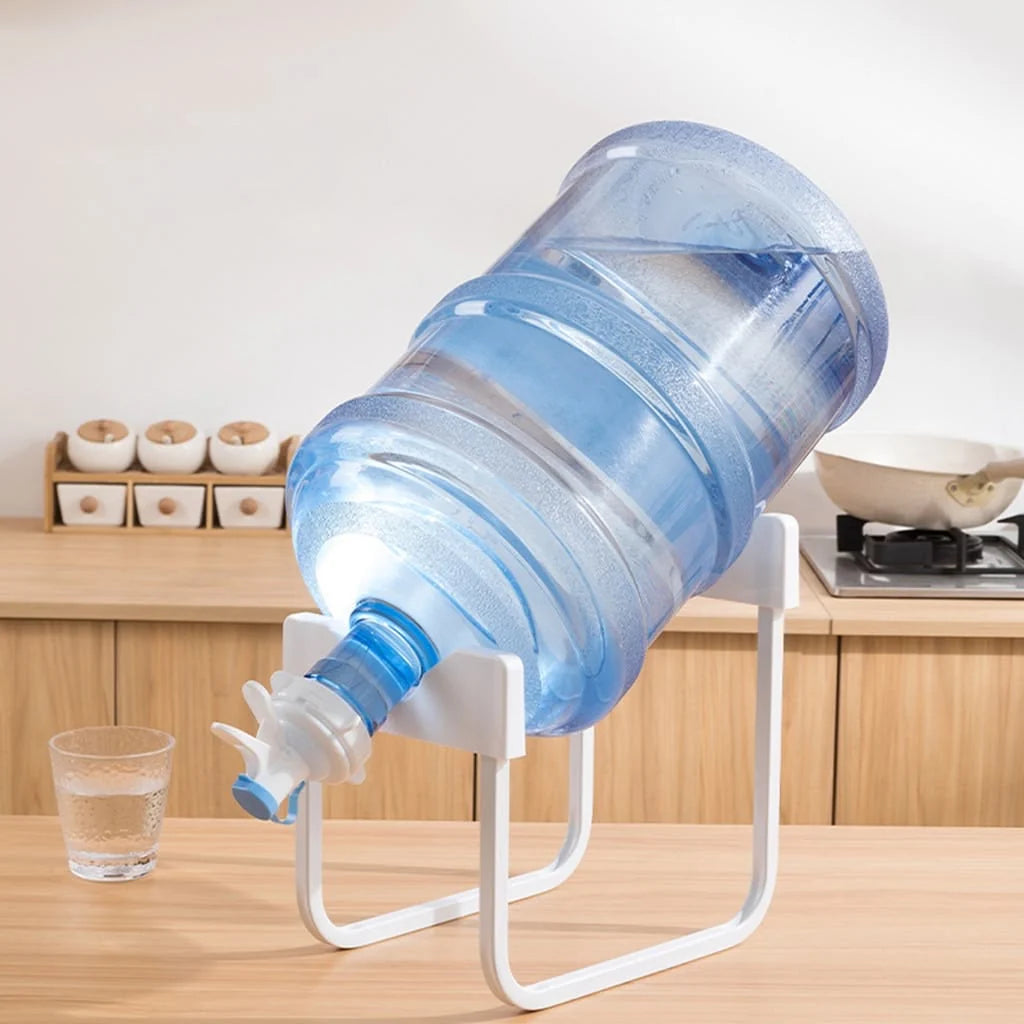 Gallon Water Bottle Holder Stand with Dispenser Valve