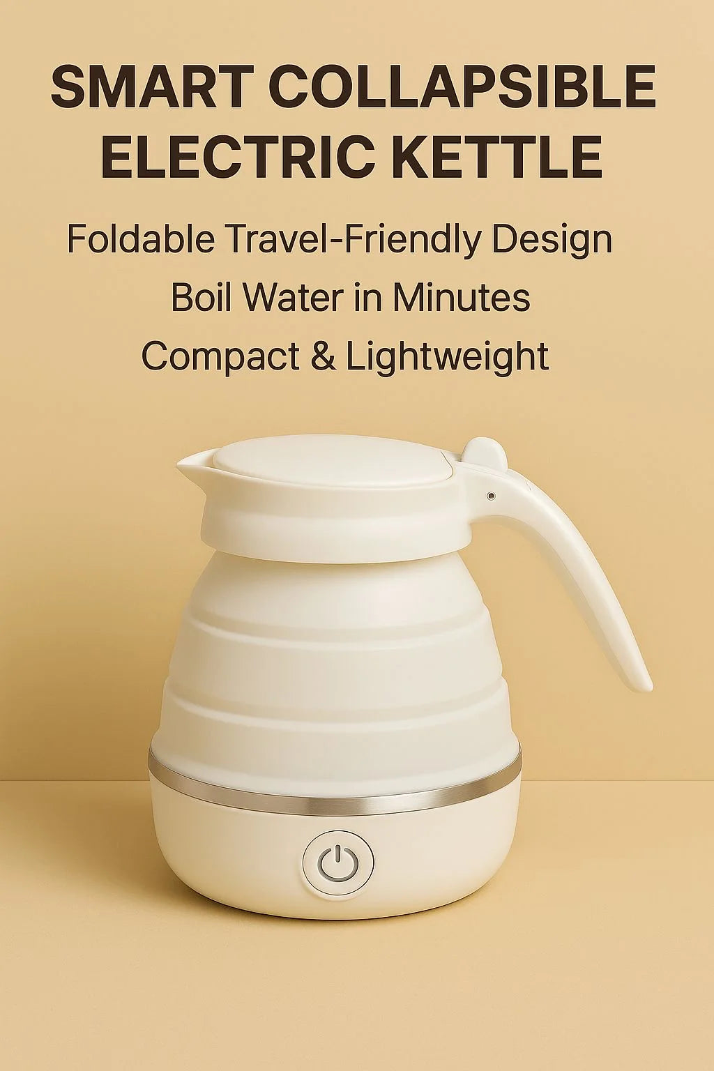 Foldable electric kettle