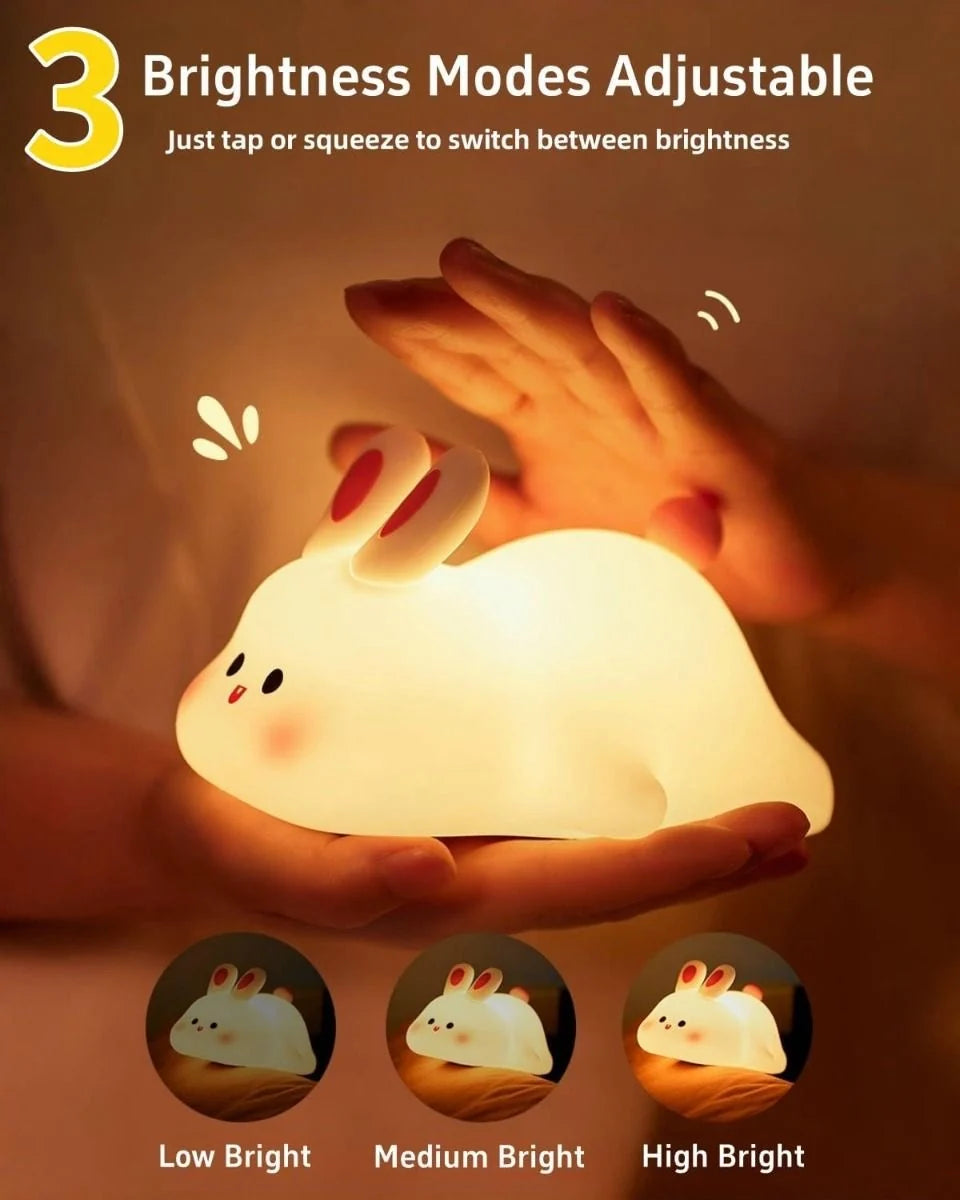 Rabbit Silicone Night Light