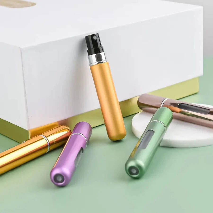Refillable Perfume Atomizer Pack of 3 ( Multi color )