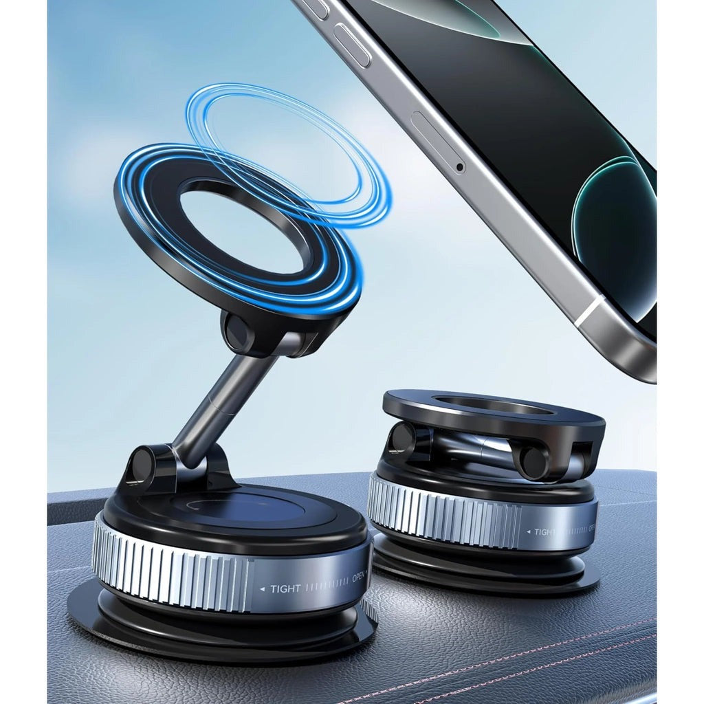 Magnetic Vacuum Suction Car Phone Mount