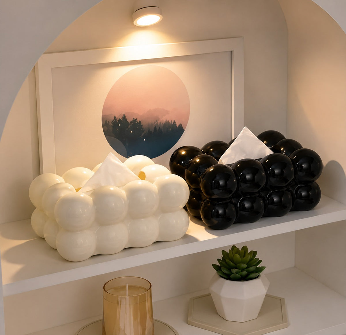 Bubble Tissue Box – Cloud Design Tissue Holder